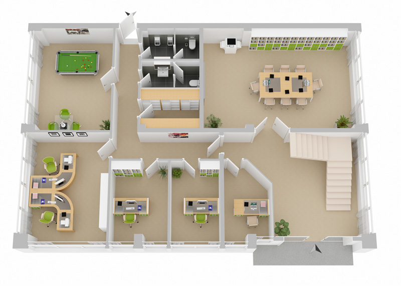 Grundriss Erdgeschoss