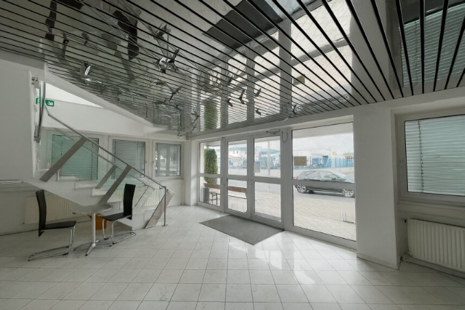 Eingangsbereich mit Natursteintreppe